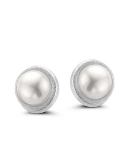 Spirit Icons Perle øreringe i sølv - 40221 - Spirit Icons