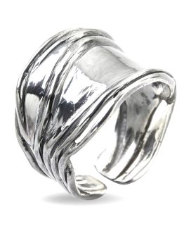 By Birdie Ring Nebula Silver Slim Polished - 50110202 Blank sølv 56 - By Birdie
