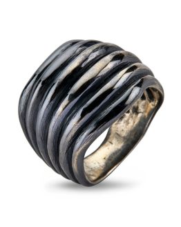 By Birdie Highclere Silver Oxy ring - 50110254 Higclere Silver 56 - By Birdie