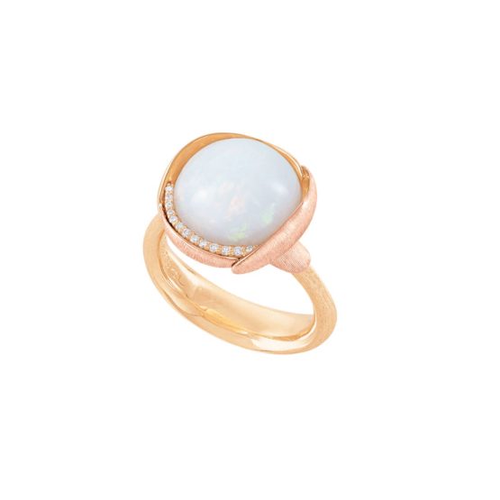Ole Lynggaard Lotus 3 ring med opal - A2652-428 opal/13 bril. ialt 0