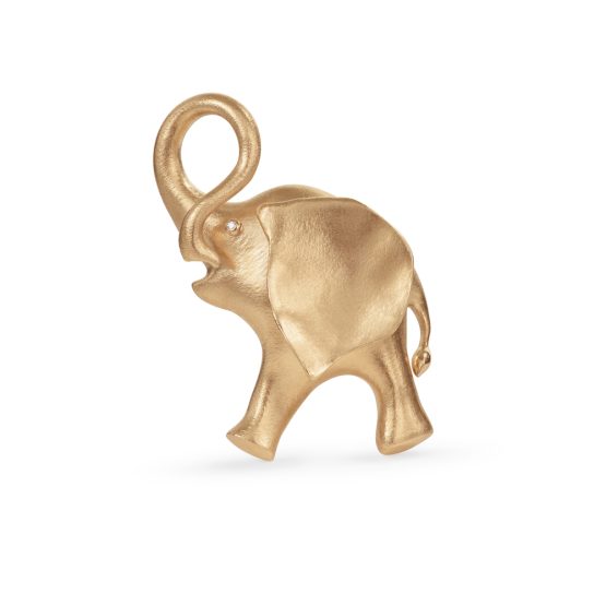 Ole Lynggaard Elefant broche - A2946-401 - Ole Lynggaard