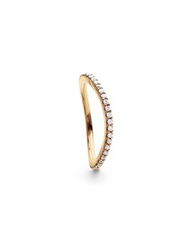 Ole Lynggaard Love Band ring curved - A2601-403 rdg/0