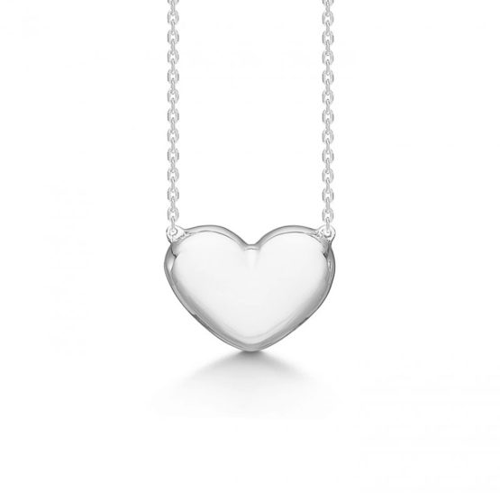 Mads Z HEART halskæde i sølv - 3120117 - Mads Z