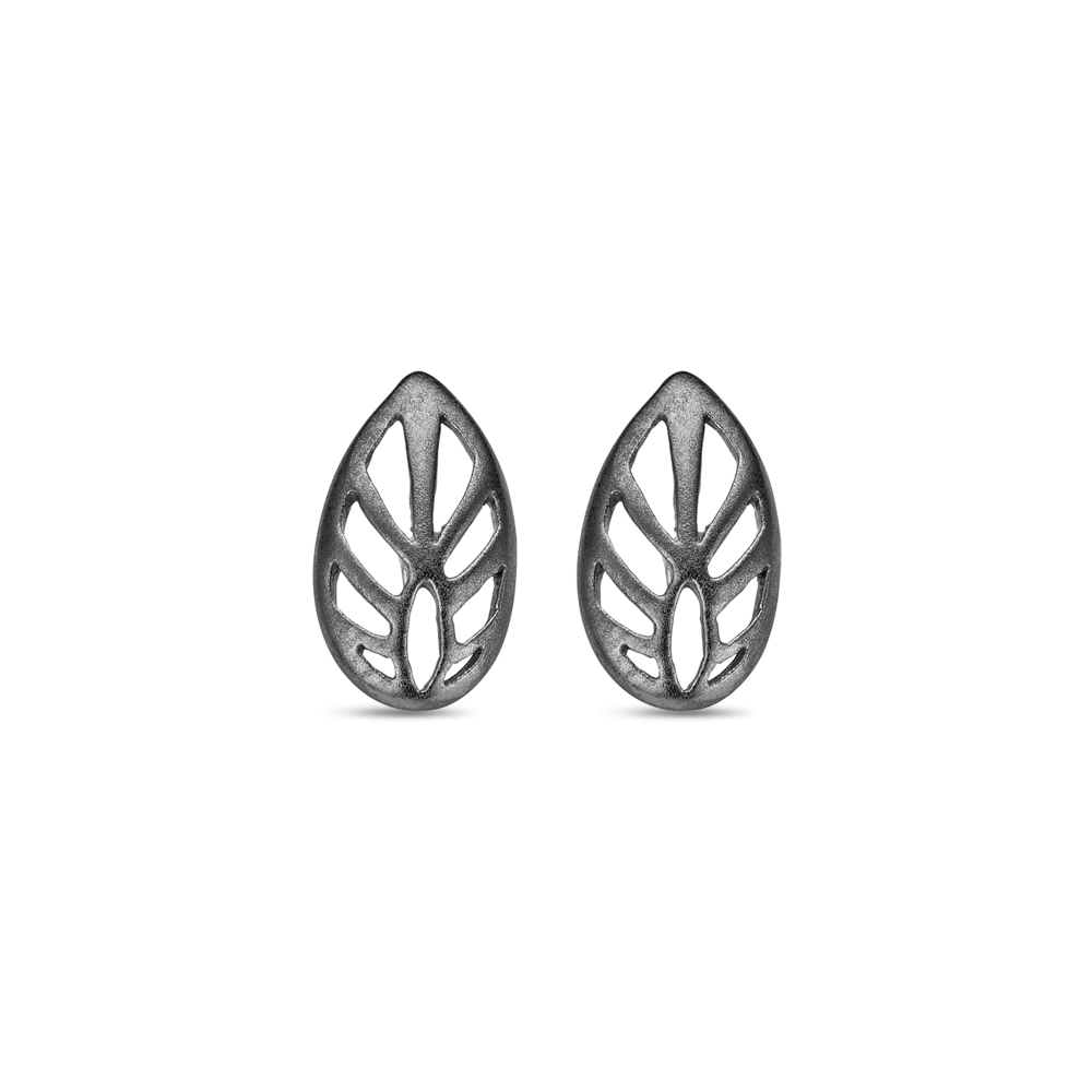 Spirit Icons Leaf studs sølv - 40023 - Spirit Icons