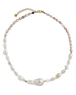 Stine A Chunky Glamour Pearl halskæde - 2049-02-OS - Stine A